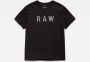 G-Star RAW regular fit T-shirt van biologisch katoen 6484 dk black - Thumbnail 6