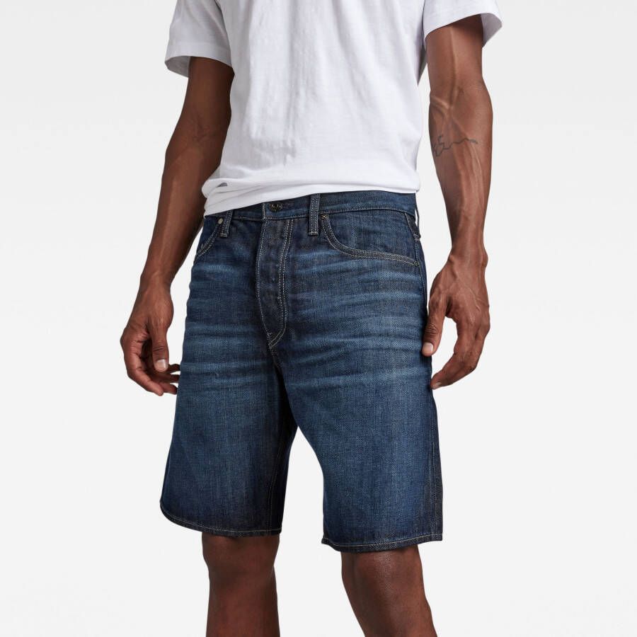 G-Star RAW Triple A Denim Short Donkerblauw Heren