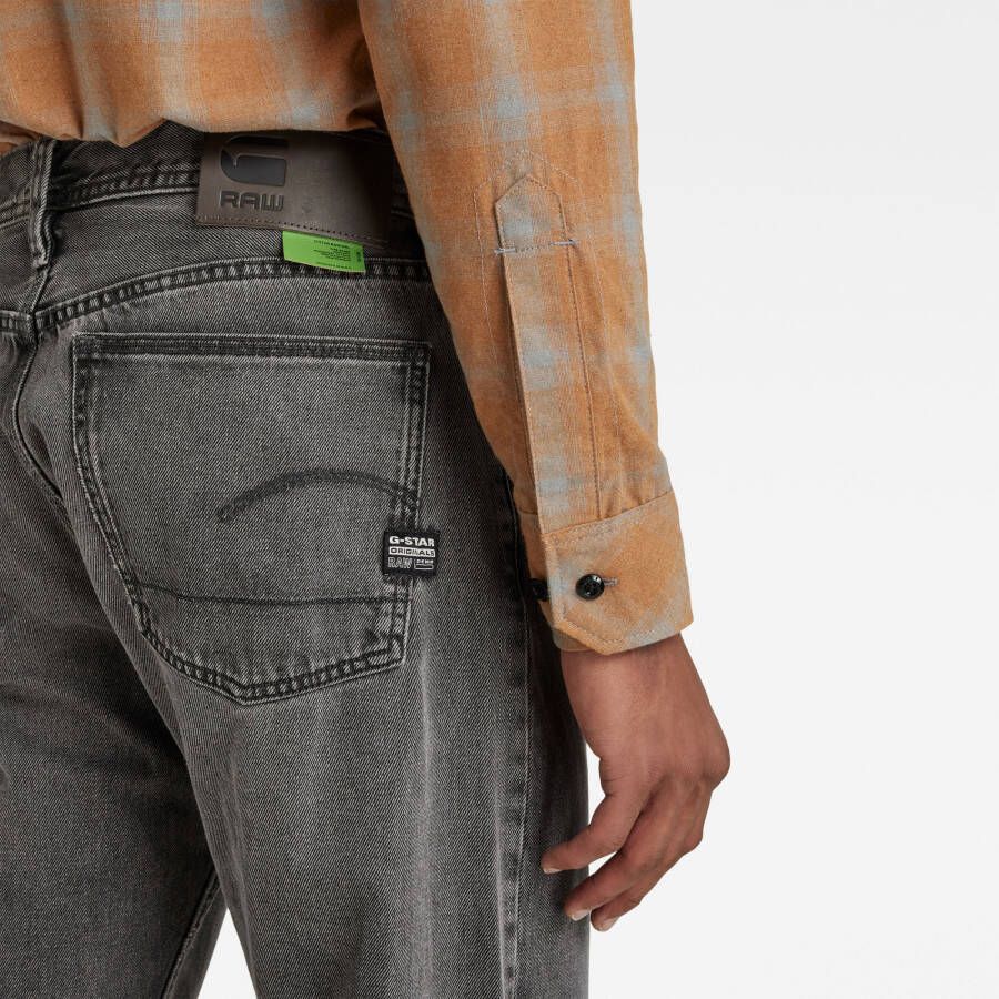 G-Star RAW Type 49 Relaxed Straight Jeans Grijs Heren