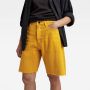 G-Star RAW Type 89 Bermuda Short Geel Dames - Thumbnail 3