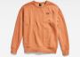 G-Star RAW Unisex Core Oversized Sweater Bruin Heren - Thumbnail 4