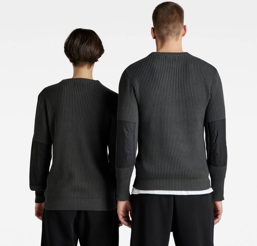 G-Star RAW Unisex Gebreide Trui Army Grijs Heren