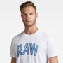 G-Star RAW University Grafisch T-shirt White Heren - Thumbnail 7