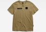 G-Star RAW T-shirt van biologisch katoen smoke olive - Thumbnail 4