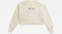 G-Star RAW Vintage Cropped Logo Loose Sweater Beige Dames - Thumbnail 2