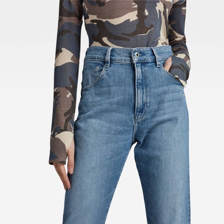 G-Star RAW Virjinya Slim Jeans Midden blauw Dames