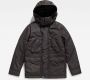 G-Star RAW Vodan Gewatteerd Jack Met Capuchon Zwart Heren - Thumbnail 3
