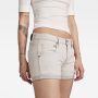 G-Star RAW Y2K Denim Short Wit Dames - Thumbnail 4