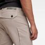 G-Star RAW Zip Pocket 3D Skinny Cargobroek Grijs Heren - Thumbnail 2