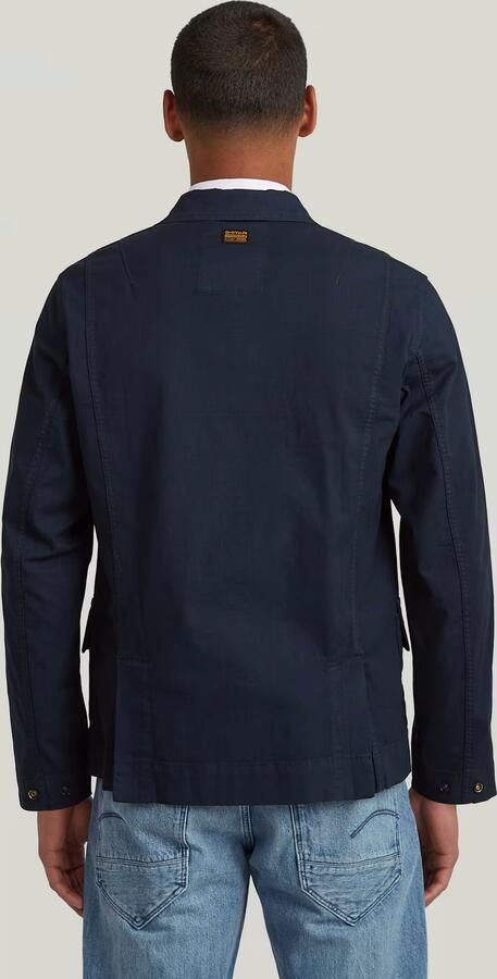 G-Star RAW 2 Pocket Overshirt Donkerblauw Heren