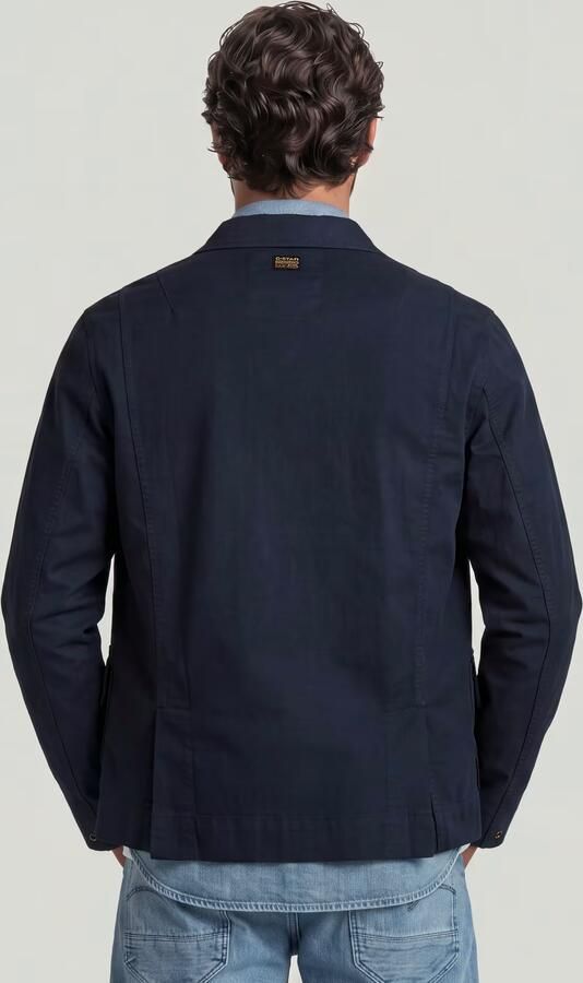 G-Star RAW 2 Pocket Overshirt Donkerblauw Heren - Foto 5