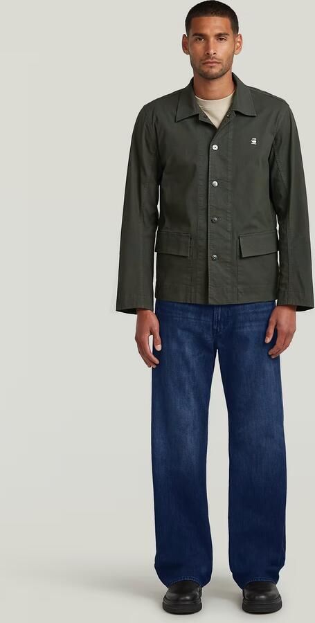 G-Star RAW 2 Pocket Overshirt Grijs Heren - Foto 5