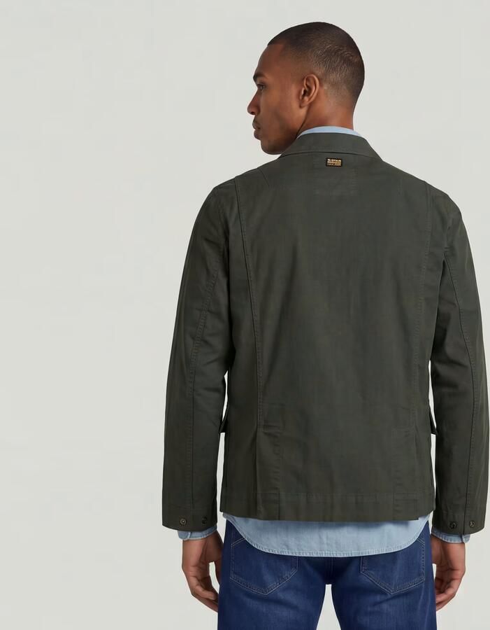 G-Star RAW 2 Pocket Overshirt Grijs Heren - Foto 4