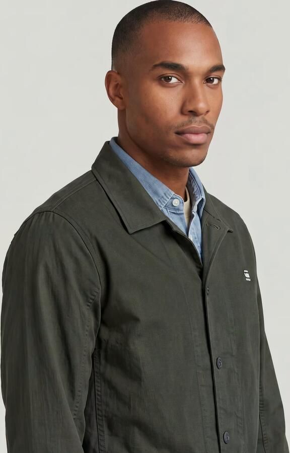 G-Star RAW 2 Pocket Overshirt Grijs Heren - Foto 5