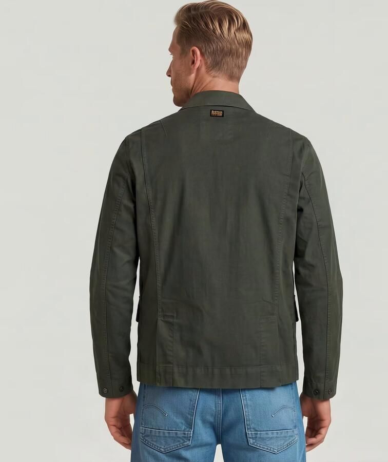 G-Star RAW 2 Pocket Overshirt Grijs Heren - Foto 4