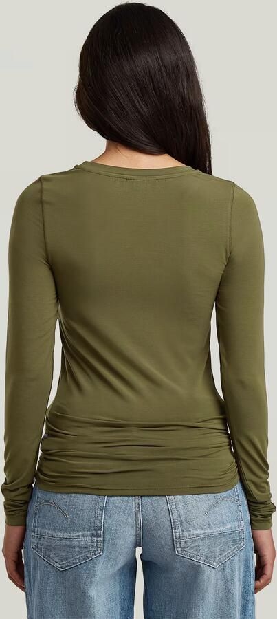 G-Star RAW 2nd Skin Longsleeve T-Shirt Groen Dames - Foto 6