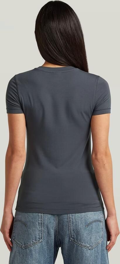 G-Star RAW 2nd Skin T-Shirt Grijs Dames - Foto 7