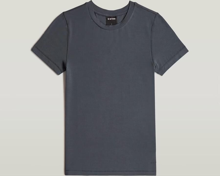 G-Star RAW 2nd Skin T-Shirt Grijs Dames - Foto 3
