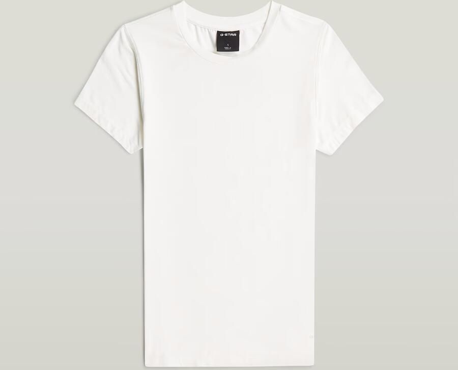 G-Star RAW 2nd Skin T-Shirt Wit Dames - Foto 3