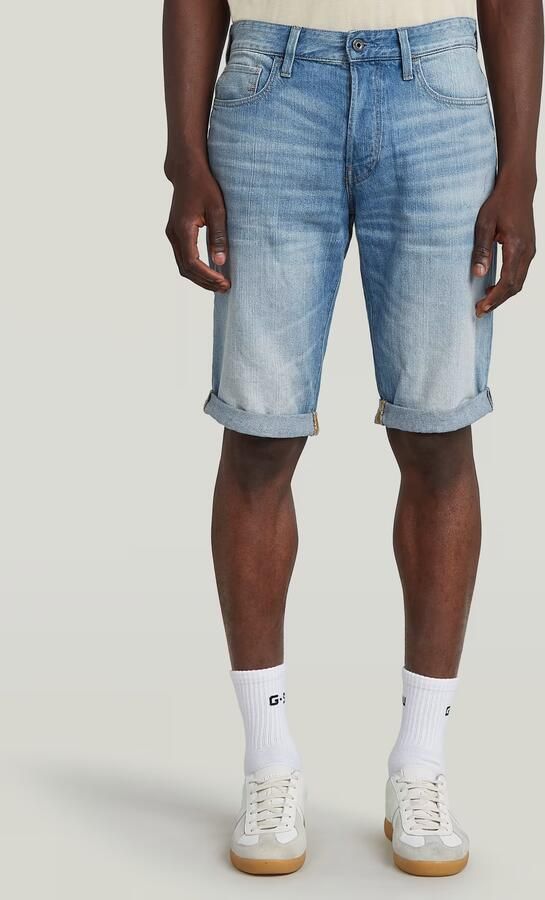 G-Star RAW 3301 slim fit jeans short lt aged - Foto 12