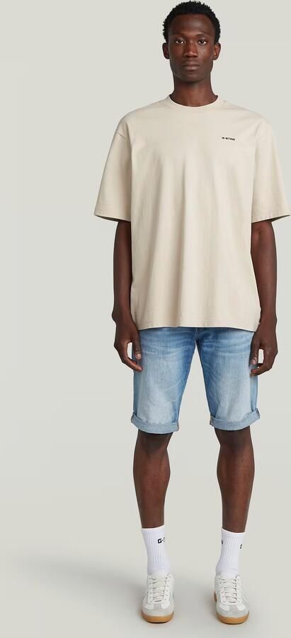 G-Star RAW 3301 slim fit jeans short lt aged - Foto 11