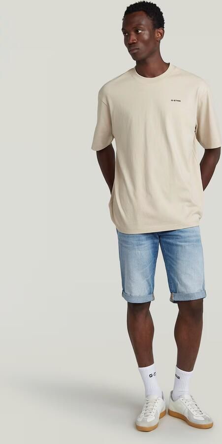 G-Star RAW 3301 slim fit jeans short lt aged - Foto 10