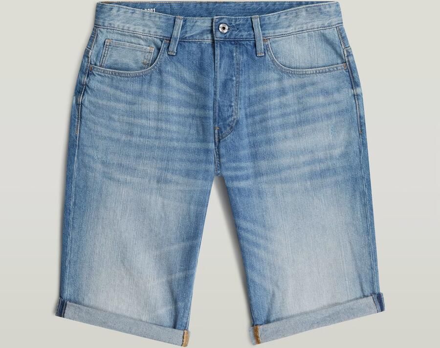 G-Star RAW 3301 slim fit jeans short lt aged - Foto 9