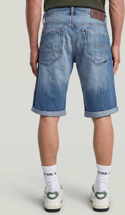 G-Star RAW 3301 slim fit jeans short medium aged - Foto 9