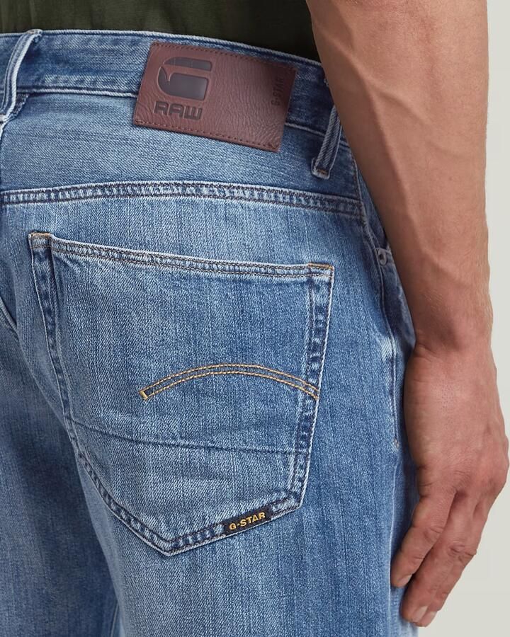 G-Star RAW 3301 slim fit jeans short medium aged - Foto 4