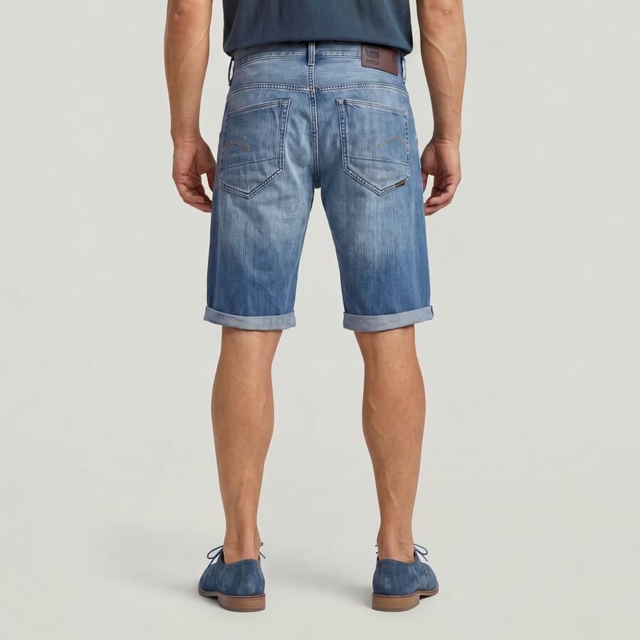 G-Star RAW 3301 slim fit jeans short medium aged - Foto 2