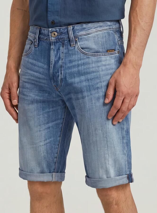 G-Star RAW 3301 slim fit jeans short medium aged - Foto 6