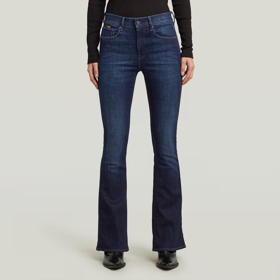G-Star RAW 3301 Flare Jeans Anders Dames - Foto 3