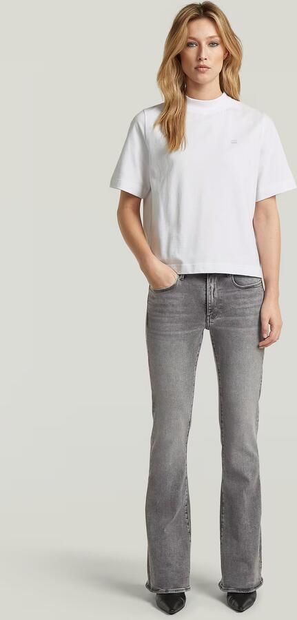 G-Star RAW 3301 Flare Jeans Grijs Dames - Foto 6