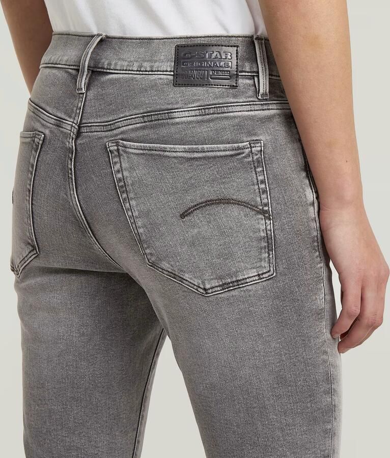 G-Star RAW 3301 Flare Jeans Grijs Dames - Foto 2