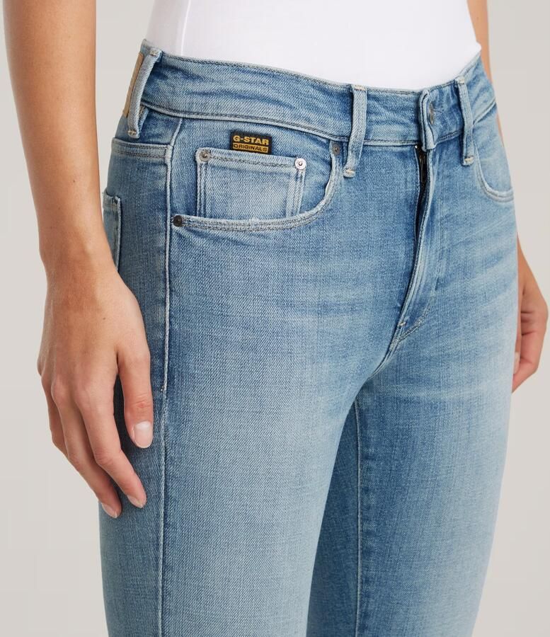 G-Star RAW 3301 Flare Jeans Lichtblauw Dames - Foto 5