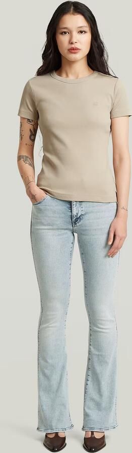 G-Star RAW 3301 Flare Jeans Lichtblauw Dames - Foto 7