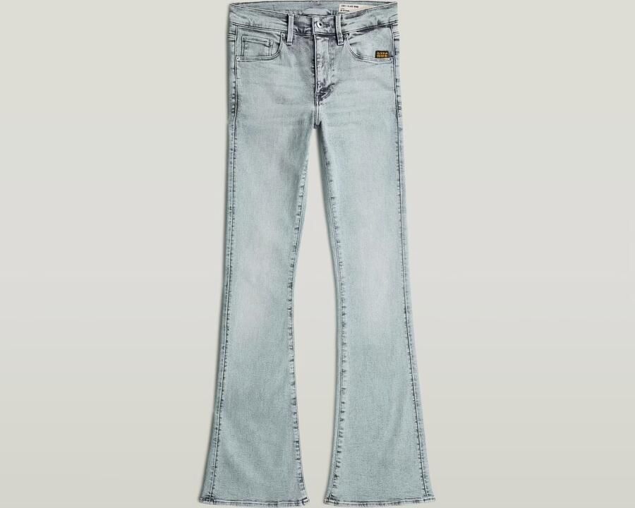 G-Star RAW 3301 Flare Jeans Lichtblauw Dames - Foto 4