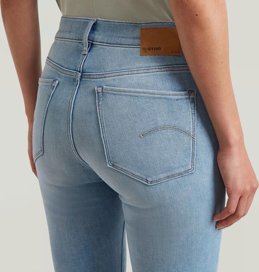 G-Star RAW 3301 Flare Jeans Lichtblauw Dames - Foto 6