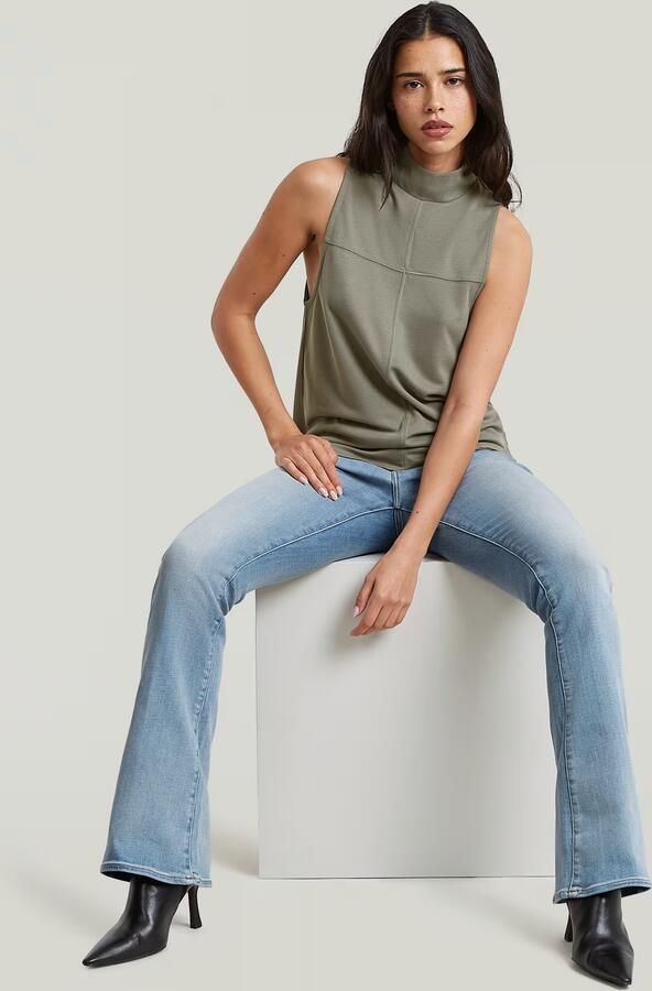 G-Star RAW 3301 Flare Jeans Lichtblauw Dames - Foto 8