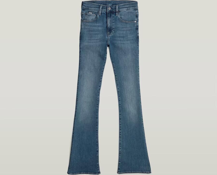 G-Star Raw Jeans D21290-D987 H280 3301 FLARE-FADED ICY BLUE - Foto 9