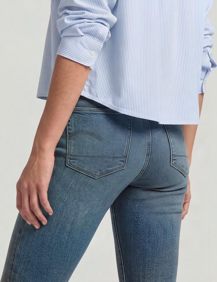 G-Star Raw Jeans D21290-D987 H280 3301 FLARE-FADED ICY BLUE - Foto 16