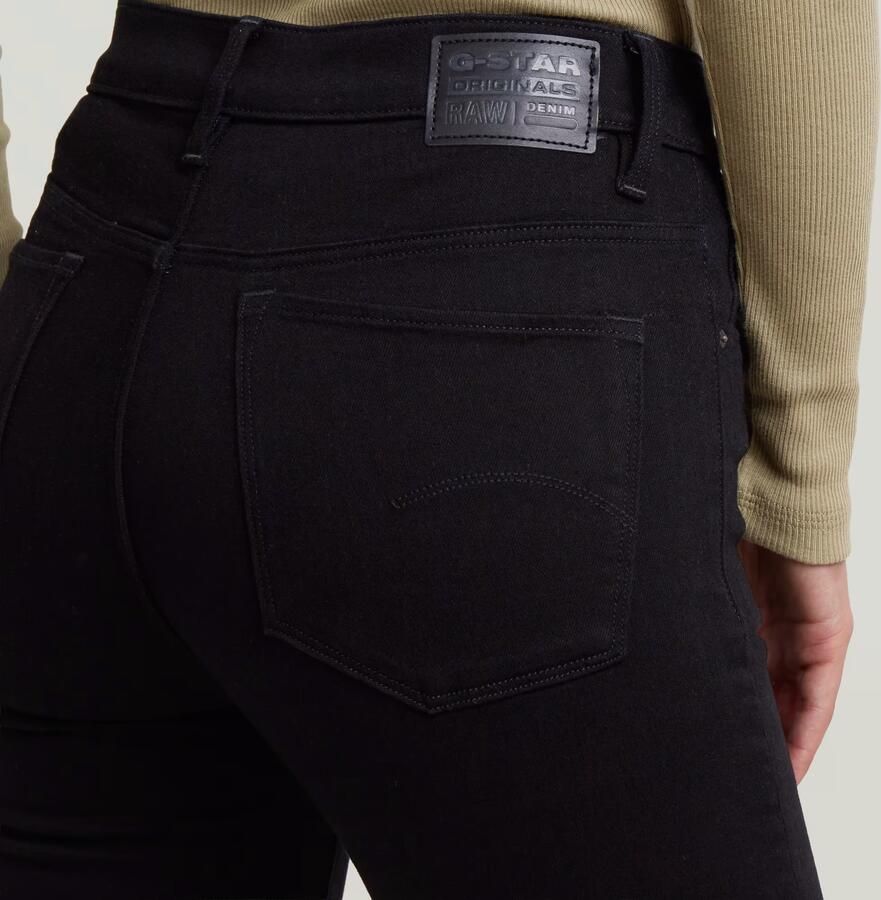 G-Star RAW 3301 Flare Jeans Zwart Dames - Foto 3