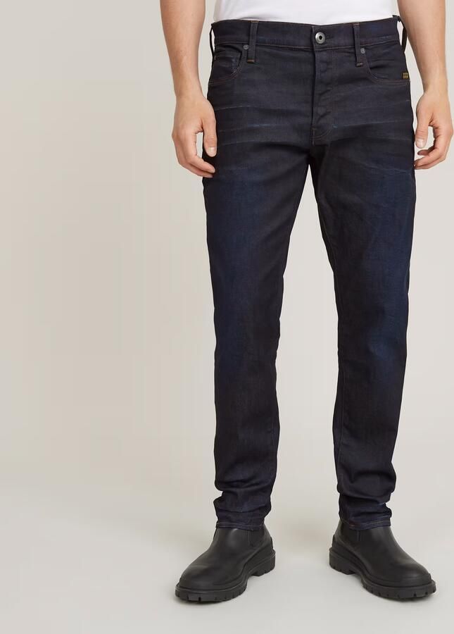 G-Star Raw Straight tapered fit jeans met stretch model '3301' - Foto 10