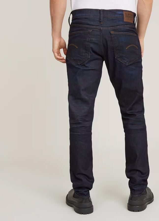 G-Star Raw Straight tapered fit jeans met stretch model '3301' - Foto 9