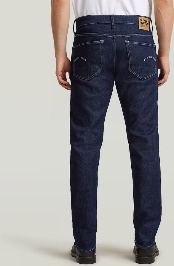 G-Star RAW 3301 Regular Tapered Jeans Donkerblauw Heren - Foto 5