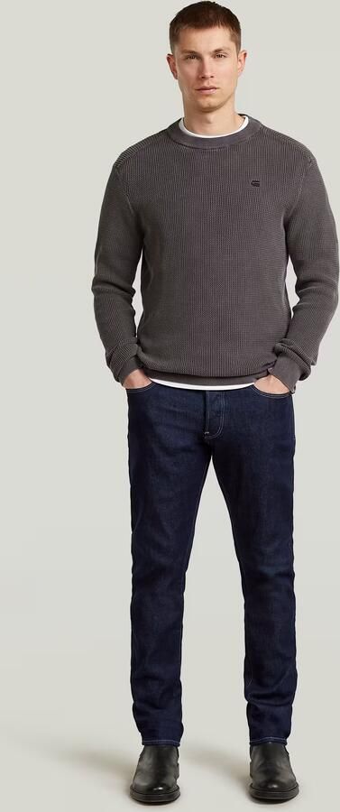 G-Star RAW 3301 Regular Tapered Jeans Donkerblauw Heren - Foto 6