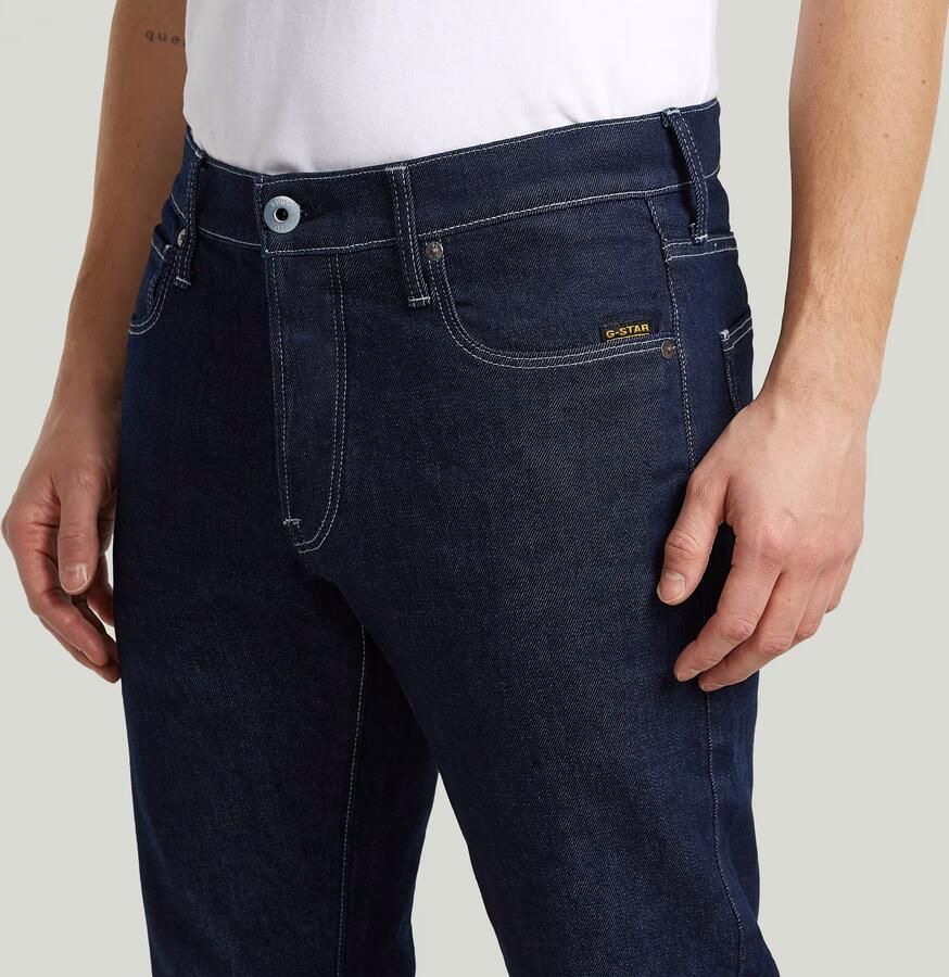 G-Star RAW 3301 Regular Tapered Jeans Donkerblauw Heren - Foto 3