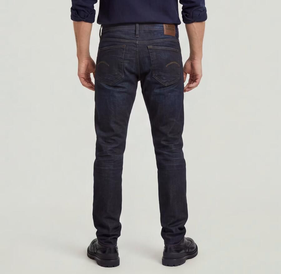G-Star Raw Straight tapered fit jeans met stretch model '3301' - Foto 10
