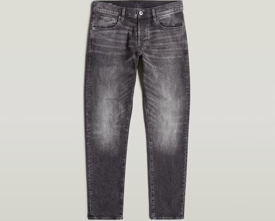 G-STAR RAW Heren Jeans 3301 Regular Tapered Lichtgrijs - Foto 6
