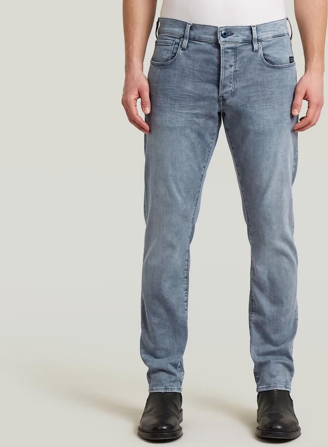 G-Star RAW 3301 Regular Tapered Jeans Grijs Heren